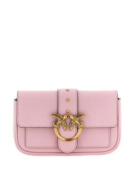  Pinko Pocket Love One Studs Birds Crossbody Bag 