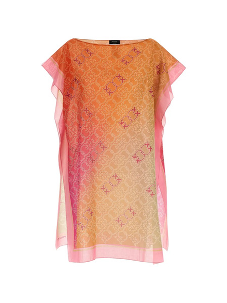  Pinko Polka Bird Beach Cover-up - Orange 