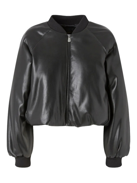  Pinko Raglan Sleeve Bomber Jacket - Black 
