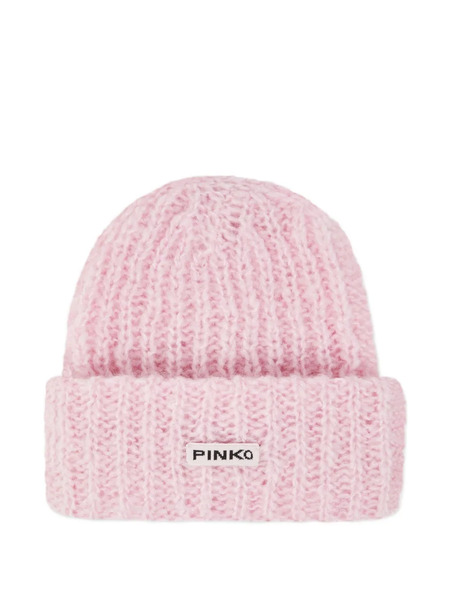  Pinko Ribbed-knit Beanie 