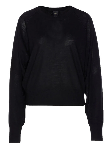  Pinko Round-neck Sweater - Black 