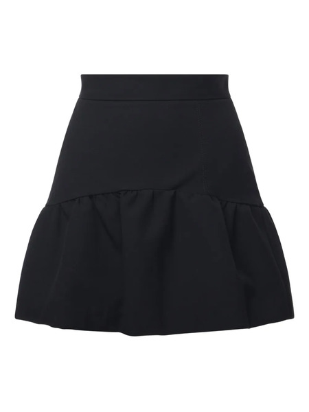  Pinko Ruffled Mini Skirt - Black 