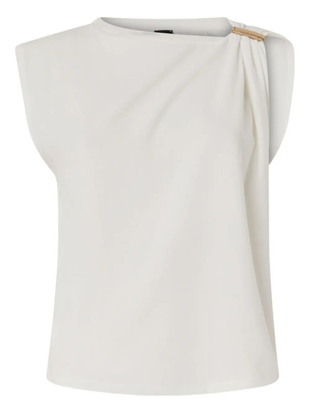  Pinko Shoulder-detail Top - Neutrals 