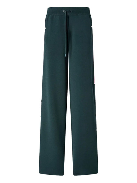  Pinko Side-stripe Trousers - Green 