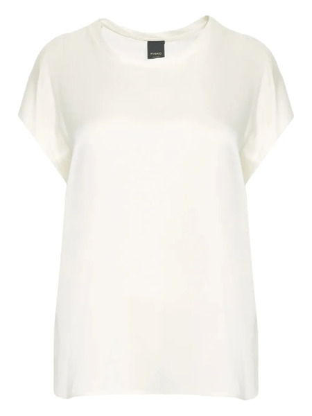  Pinko Silk Top - Neutrals 