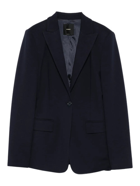  Pinko Single-button Blazer - Blue 
