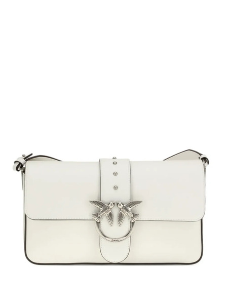  Pinko Slouchy Studs Leather Wallet - White 