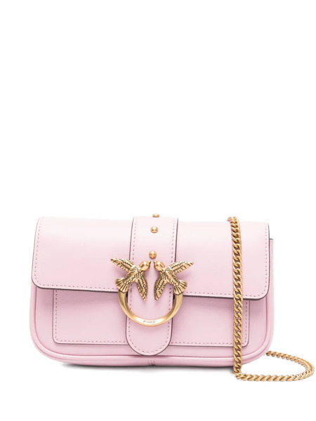  Pinko Small Love Bag One Stud Embellished Clutch Bag 