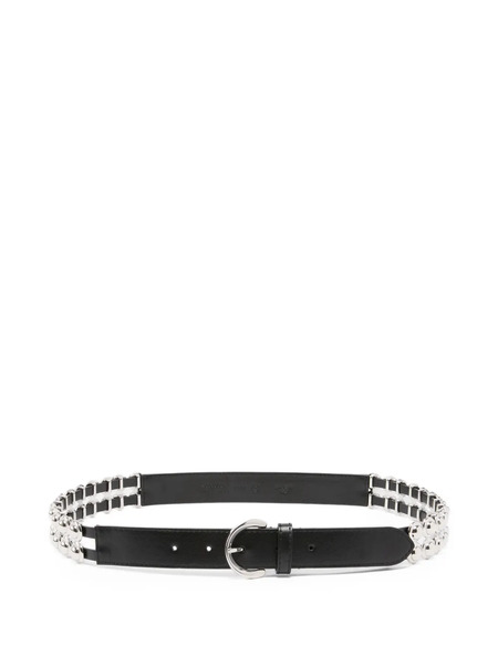  Pinko Studded Belt - Black 