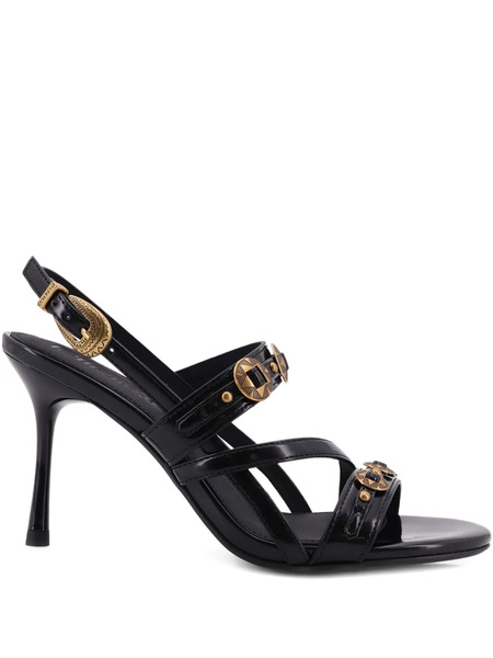  Pinko Vanda Heeled Sandals - Black 
