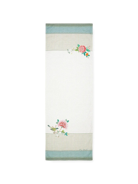  Pip Studio Blushing Birds Table Towel - White 