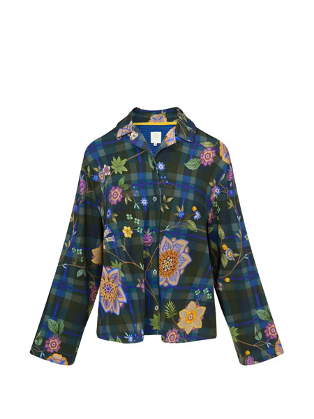  Pip Studio Floral Long-sleeve Shirt - Green 