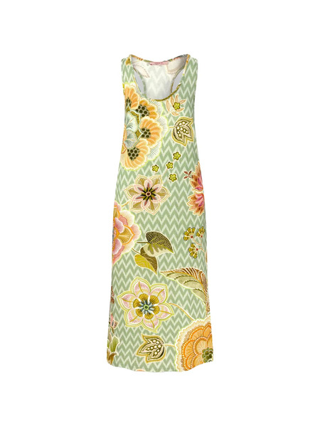  Pip Studio Hakuna Floral Print Nightdress - Green 