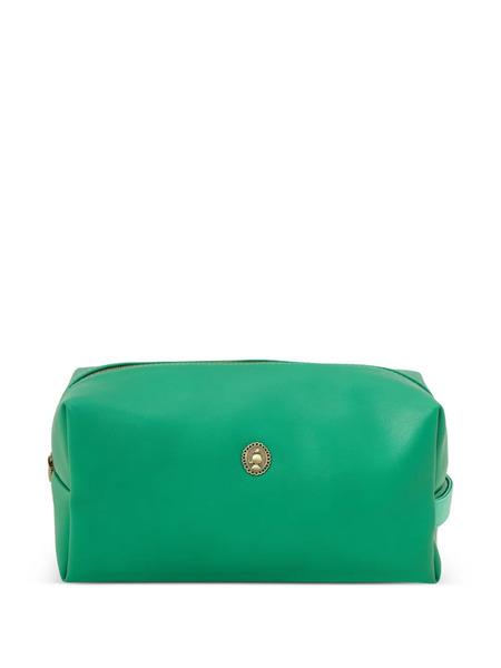  Pip Studio Logo Applique Make Up Bag - Green 