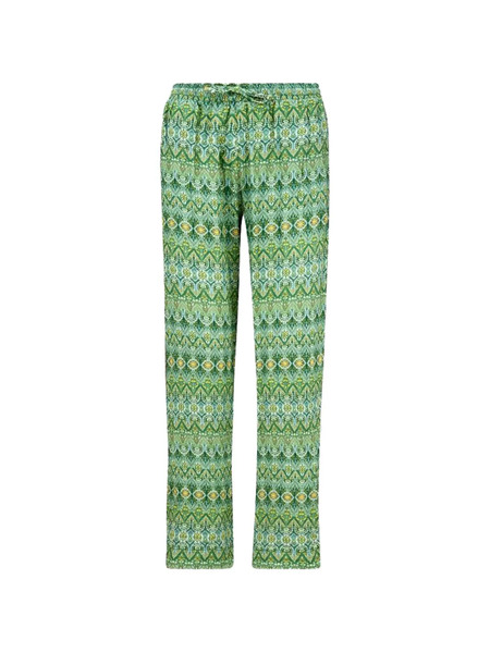  Pip Studio Patterned Drawstring Trousers - Green 