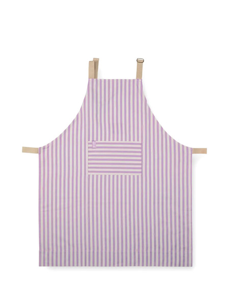  Pip Studio Striped Apron - Purple 