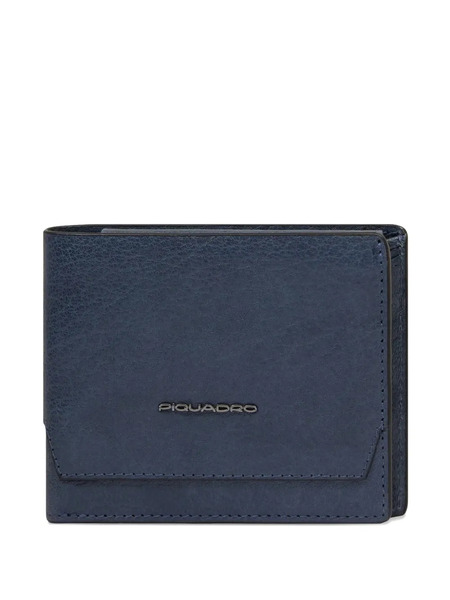  Piquadro Flap Wallet - Blue 