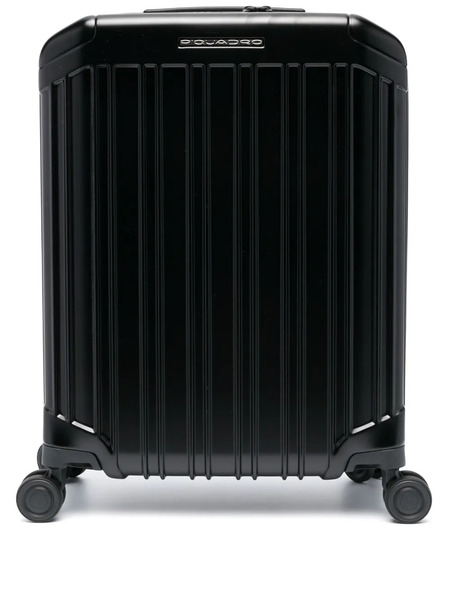  Piquadro Hardside Spinner Cabin Suitcase - Black 