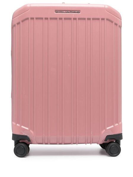  Piquadro Hardside Spinner Cabin Suitcase - Pink 