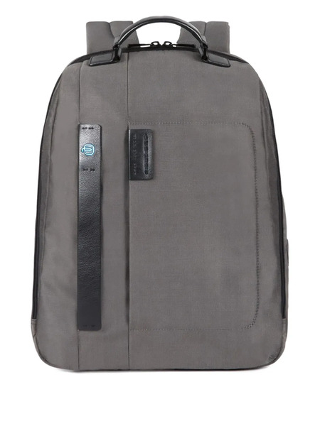  Piquadro Large Frot-pocket Backpack - Grey 