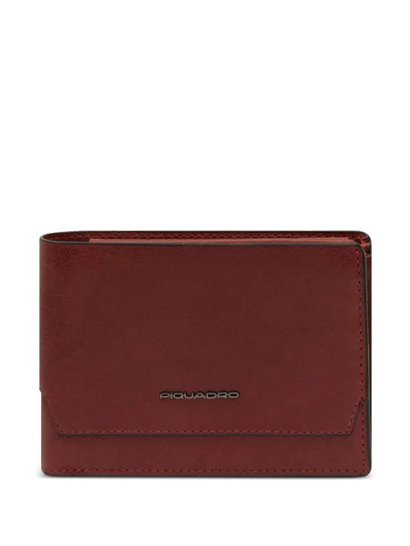  Piquadro Stitched Wallet - Brown 