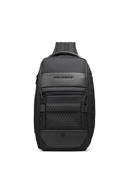  Piquadro Top-handle Backpack - Black 