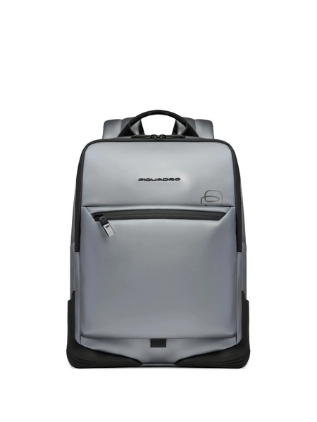  Piquadro 15,6 Zip-up Computer Backpack - Grey 