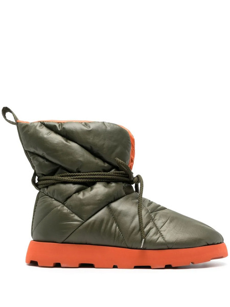  Piumestudio Laccio Padded Ankle Boots - Green 