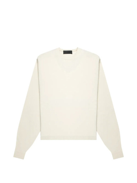 Place Of ëlms Embroidered Crew-neck Sweater - Neutrals 