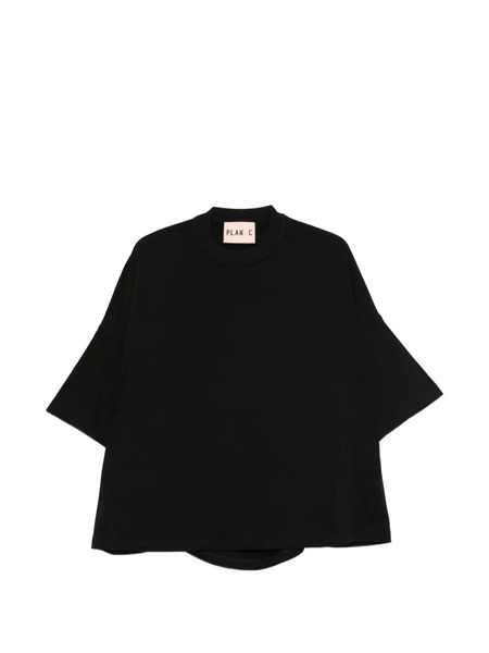  Plan C Crew-neck T-shirt - Black 
