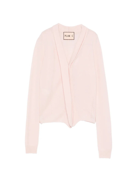  Plan C Crossover Cardigan - Pink 