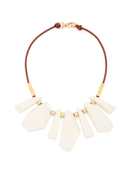 Plan C Irregular-pendants Necklace - Gold 