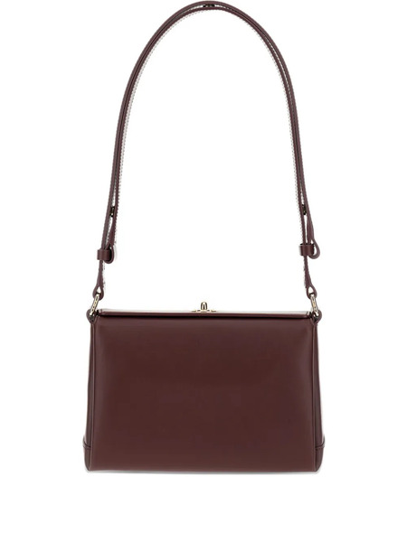  Plan C Leather Shoulder Bag - Red 