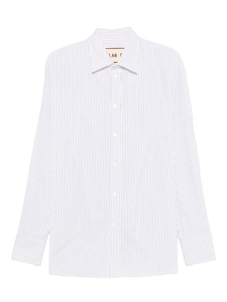  Plan C Striped Shirt - White 