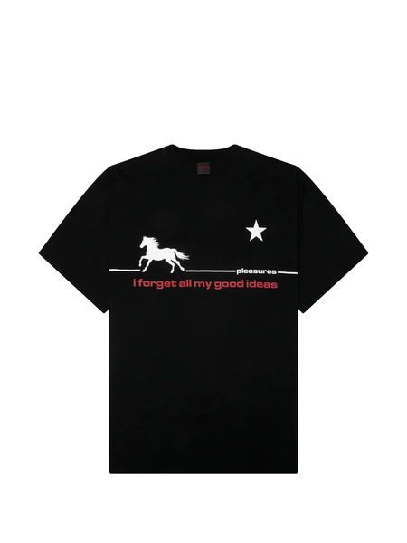  Pleasures Forget Graphic T-shirt - Black 