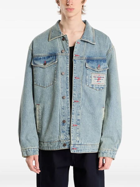  Pleasures Park Insulated Denim Jacket - Blue 