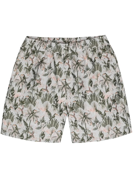  Pleasures Parrot Jacquard Bermuda Shorts - Grey 