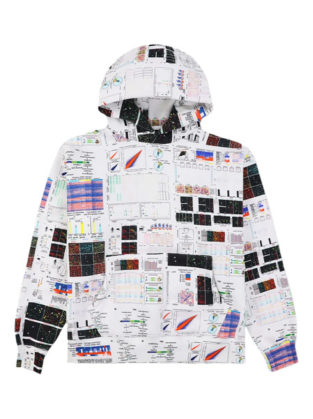  Pleasures Textbook Hoodie - White 