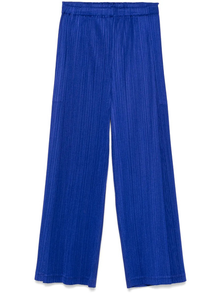  Pleats Please Issey Miyake Light Wave Trousers - Blue 