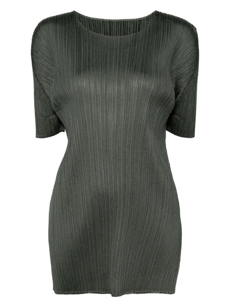  Pleats Please Issey Miyake Mc June Pleated Top - Green 
