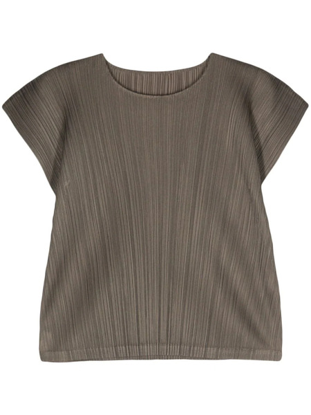  Pleats Please Issey Miyake Monthly Colors: March Pleated Top - Green 
