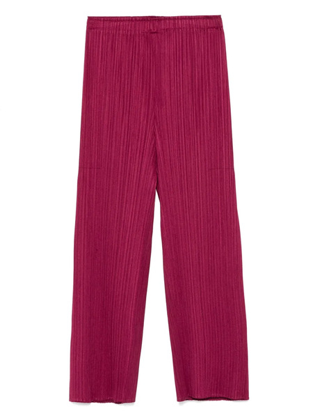  Pleats Please Issey Miyake Monthly Colors: March Trousers - Purple 