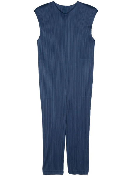  Pleats Please Issey Miyake Monthly Colours January Plissé Jumpsuit - Blue 