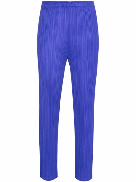  Pleats Please Issey Miyake Monthly Colours January Plissé Trousers - Blue 