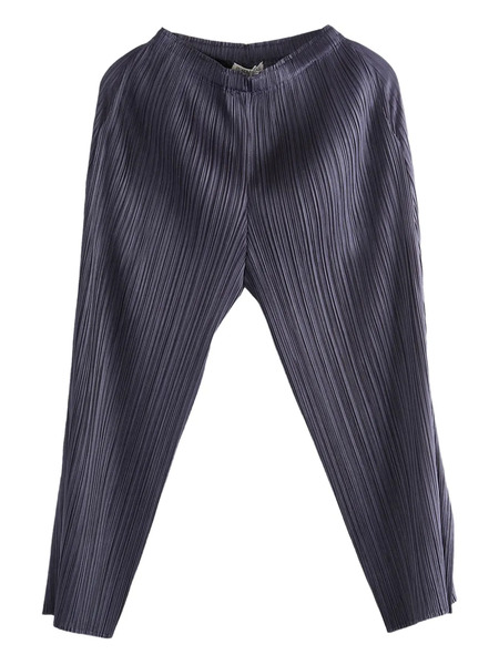 Pleats Please Issey Miyake Monthy Colors:july Pleated Trousers - Grey 