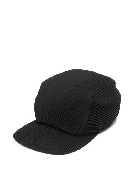  Pleats Please Issey Miyake Pleated Hat - Black 