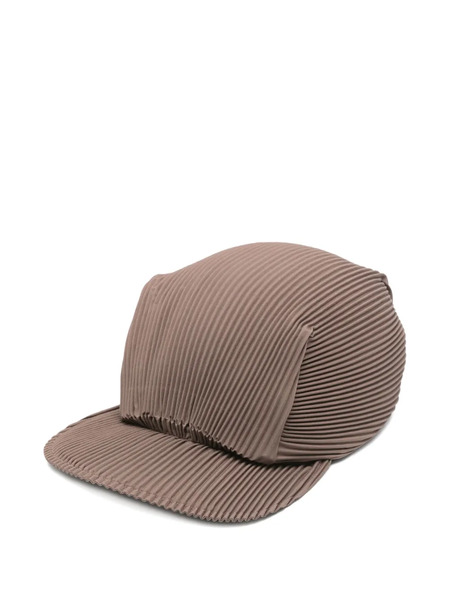  Pleats Please Issey Miyake Pleated Hat - Brown 