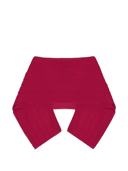  Pleats Please Issey Miyake Pleated Scarf - Pink 