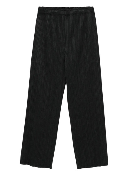  Pleats Please Issey Miyake Pleated Trousers - Black 