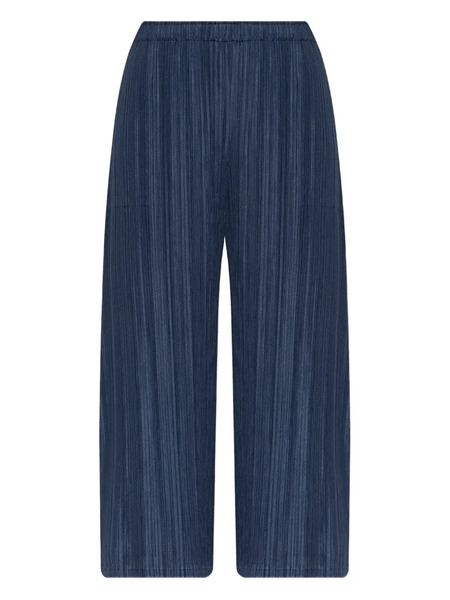  Pleats Please Issey Miyake Pleated Trousers - Blue 
